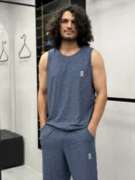 ست حلقه ای و شلوارک ورزشی 2081 - تصویر 3