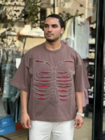 تیشرت باکس اسکلت زاپ - تصویر 3